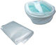 White Pedicure Bag 50 Pieces t02113976