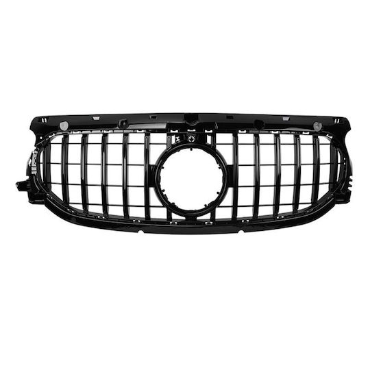 Μάσκα Mercedes-benz Gla H247 20-23 Standard Προφυλακτήρα Gt Panamericana Look Γυαλιστερή Μαύρη 1 Τεμάχιο