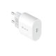 Devia Wireless Charger With USB-C Port 20W Power Delivery White (Rocket)
