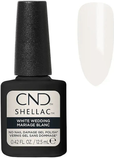 CND Shellac Полутраен Лак За Нокти White Wedding 12.5мл