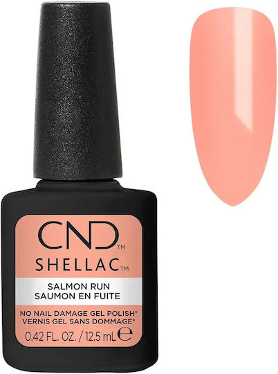 CND Shellac Ημιμόνιμο Βερνίκι Νυχιών Salmon Run 12.5ml