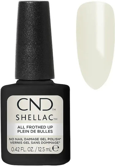 CND Shellac Полутраен Лак За Нокти All Frothed Up 12.5мл