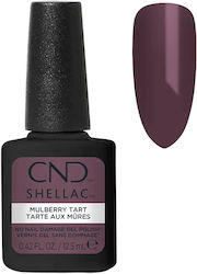 CND Shellac Полутраен Лак За Нокти Mulberry Tar...