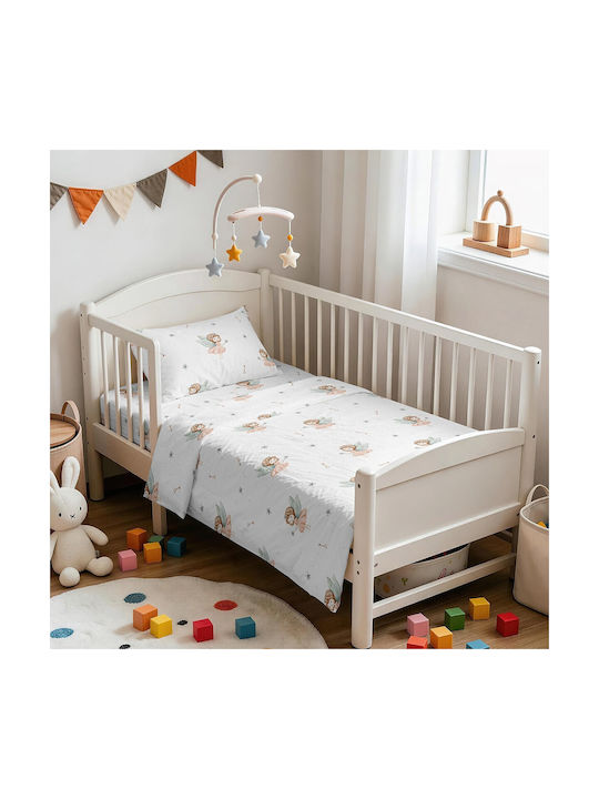 Melinen Set Baby Crib Sheets Cotton Satin Prime...