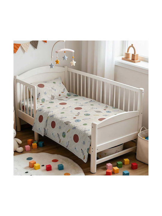 Melinen Baby Crib Sheets Set Cotton Satin Fitte...
