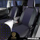 Car Seat Covers Pluto Plus Fabric Black K28