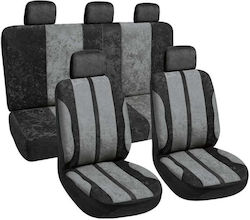 Tompar Autositzbezüge Autoserio Ag-28602/4 Samt Grau Tompar Autositzbezüge Autoserio Ag-28602/4 Samt Grau