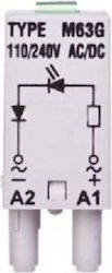 Relpol Lampa Indicatoare De Bord Single Verde