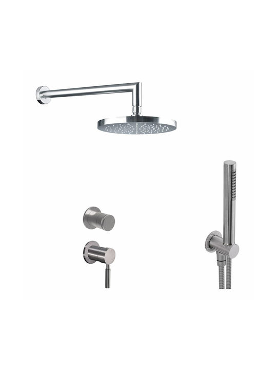 La Torre New Tech για Ντουζιέρα 2 Εξόδων Inox Α...