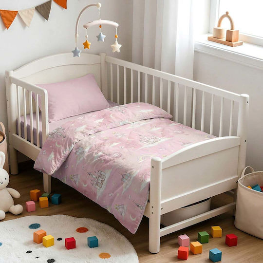 Melinen Prime Line Baby Crib Duvet Multicolour Princess 110x160cm