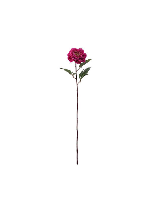 Изкуствен Декоративен Клон Peony Фуксия 98см Ar...