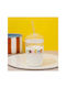 Koart Brown Glass Coffee Glass Freddo Brown with Straw 485ml