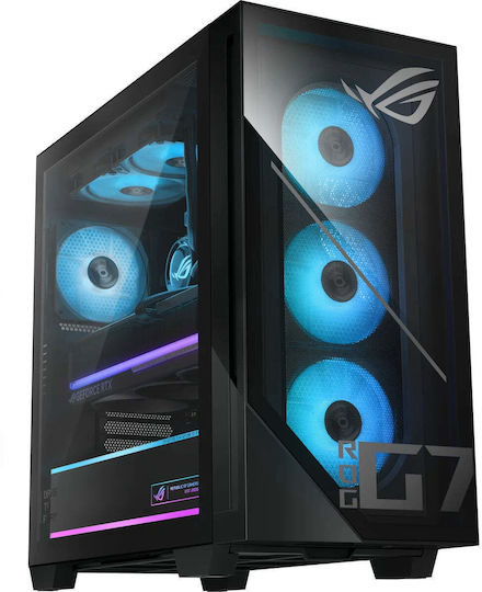 Asus ROG G700 G700TF-7265KF270W Гейминг Настолен Компютър (Ultra 7-265KF/64GB DDR5/2TB SSD/GeForce RTX 5080/W11 Home)