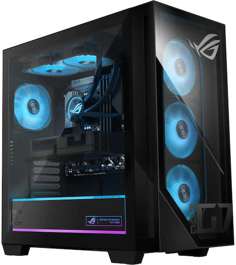 Asus ROG G700 G700TF-7265KF562W Гейминг Настолен Компютър (Ultra 7-265KF/32GB DDR5/1TB SSD/GeForce RTX 5070/W11 Home)