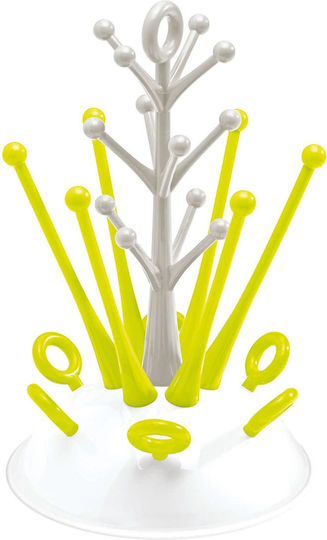 Beaba Rack de uscare pentru 6 biberoane verde