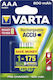 Varta Wiederaufladbare Batterien 800mah AAA Varta (2 Stück)