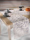 Saint Clair 3004 Plastic Beige Placemats 45x33cm 4 Pieces