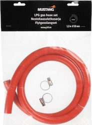 Mustang Маркуч за Газ Ниско Налягане 40mm/0.24m Оранжев