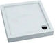 Aquaform Τετράγωνη Ακρυλική Ντουζιέρα 90x90cm Λευκή