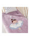 Kentia Pătură Pepinieră Swaddling Catifea Lila 80x100 cm