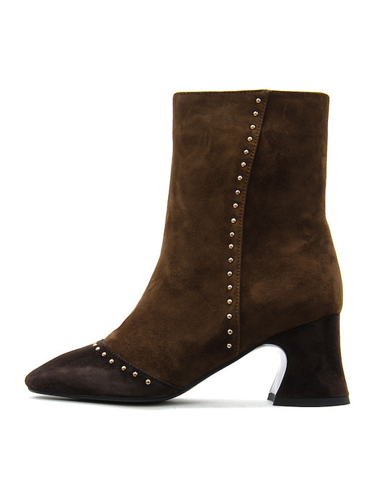 Noa Harmon Gaia Ankle Boots Καφέ