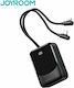 Joyroom JR-PC1 Power Bank 10000mAh 22.5W with USB-A Port and USB-C Power Delivery Port Black