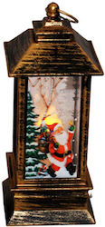 Geschenk-Glaslaterne Bronze