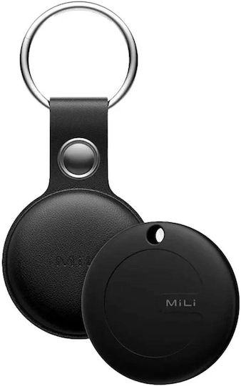 MiLi MiTag Duo Kompatibel mit Apple Find My & Google Find Hub Schwarzes