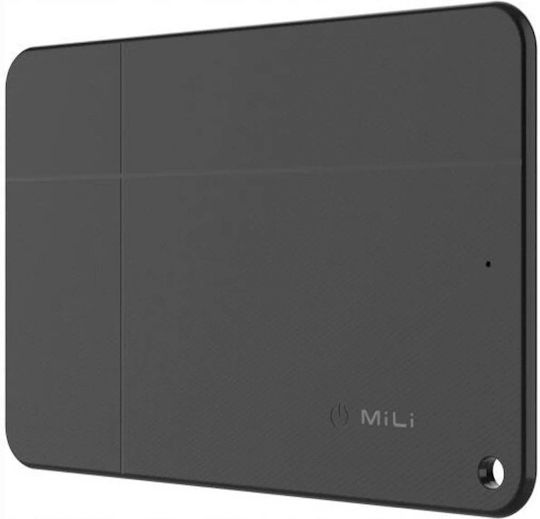 Fixed MiCard Pro Apple Find My & Google Find Hub Μαύρο