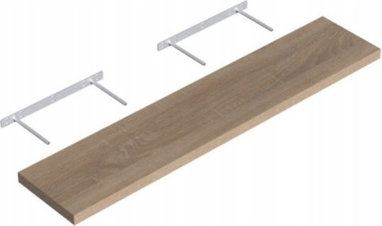 Wandregal 118x24x4cm Sonoma Eiche