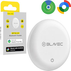 Blavec BTG-01 Apple Find My & Google Find Hub Weiß