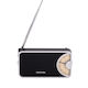 Memorex MX-PR1-BK Radio Retro Cu Baterii Negru
