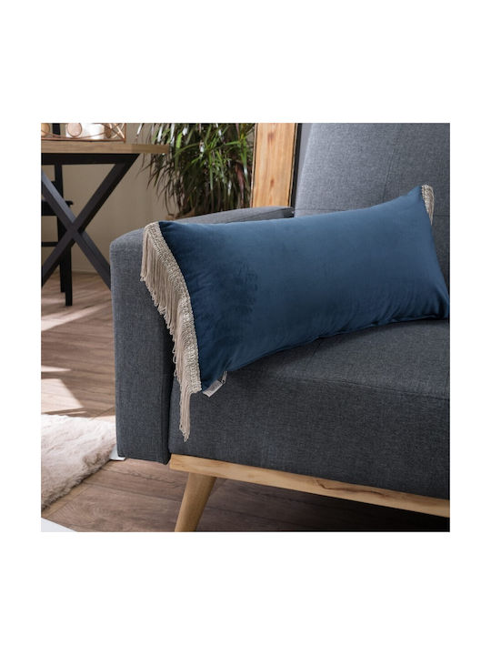 Teoran Sofa-Kissen Samt von Samt 04 30x60cm