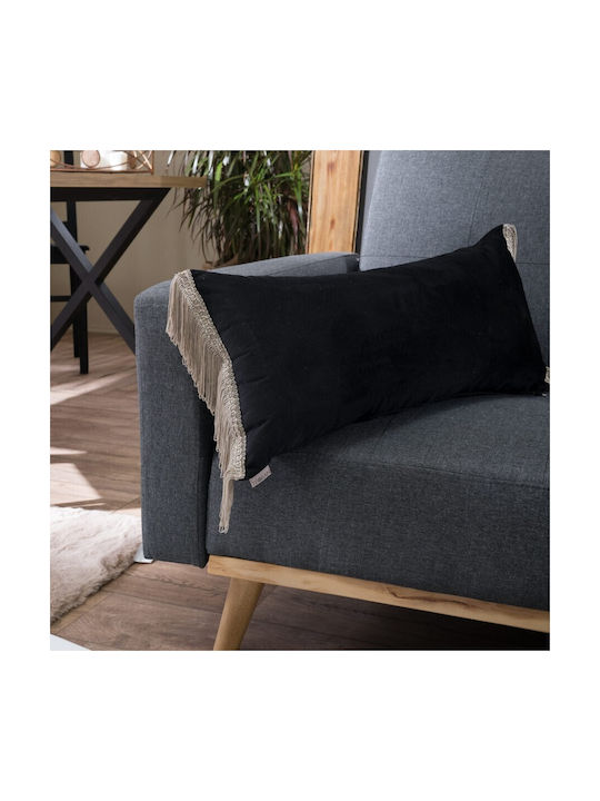 Teoran Sofa-Kissen Samt aus Samt 06 30x60cm