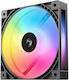FD12R ARGB V2 Case Fan 120mm (1700rpm / 50.56cfm) with ARGB Lighting Black