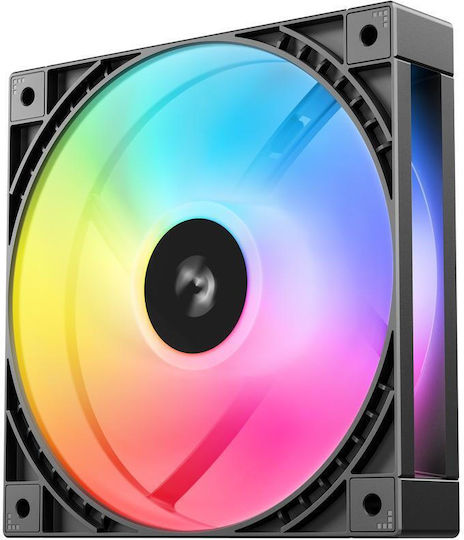 FD12R ARGB V2 Case Fan 120mm (1700rpm / 50.56cfm) with ARGB Lighting Black