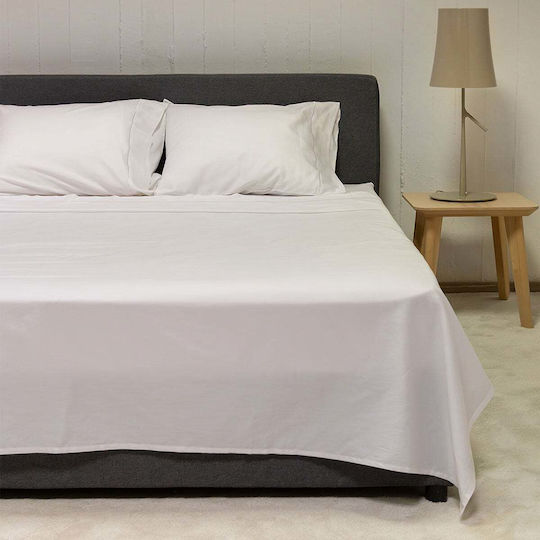 Bed Sheets Double Set Naf-naf Unique White 520801380952