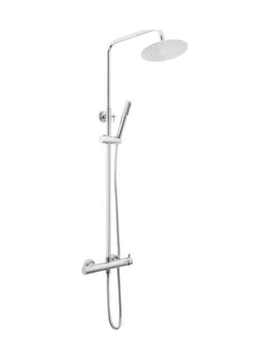 Gloria Vip Baterie Mixer Monocomandă Pentru Cadă Set Complet