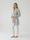 Harmony Winter Damen Fleece Robe