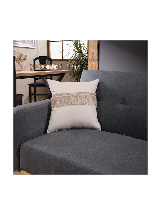 Teoran Sofa-Kissen Samt aus Samt 01 45x45cm