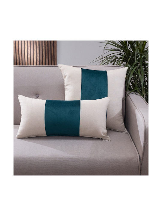 Teoran Sofa-Kissen Linus aus Samt 13 50x50cm