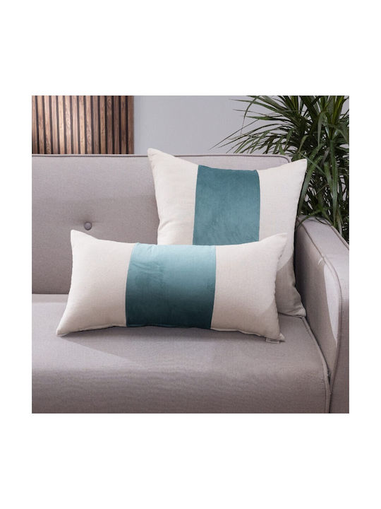 Teoran Sofa-Kissen Linus aus Samt 15 50x50cm