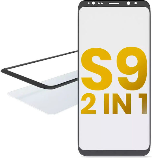 2 In 1 Front Glass Oca Pre-installed Samsung Galaxy S9