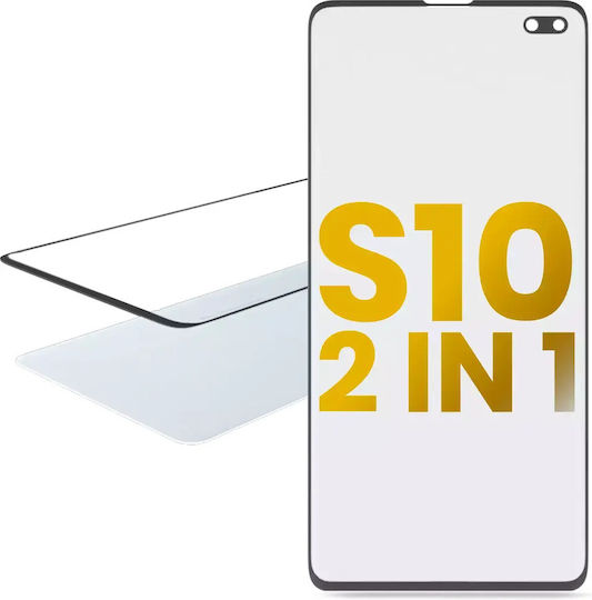 2 В 1 Предно Стъкло Oca Предварително Инсталирано Samsung Galaxy S10 Plus