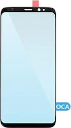 Front Glass Oca Pre-installed Samsung Galaxy S8 Black 125 Um Front Glass Oca Pre-installed Samsung Galaxy S8 Black 125 Um