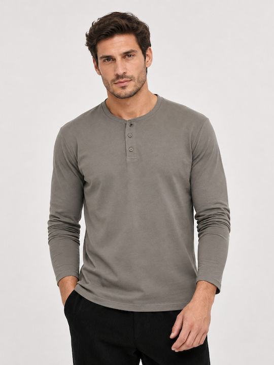 Brokers Jeans Блуза С Дълъг Ръкав Черна