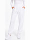 Women's Fabric Trousers in Regular Fit White WB-41534-27FO-WHITE