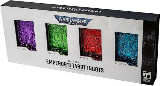 Games Workshop Warhammer 40,000 - Imperial Tarot Ingot: Gods Box 4 Pieces