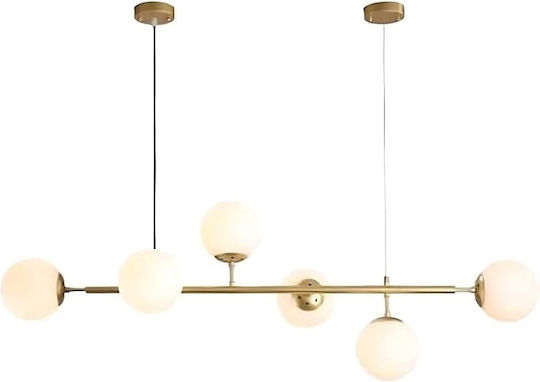 Lightplanet Lustru Suspendat Alb LED