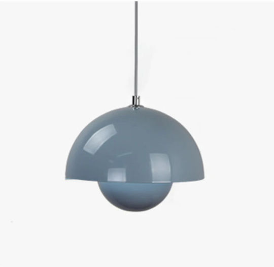 Lightplanet Lustru Suspendat Albastru cu Dulie E27